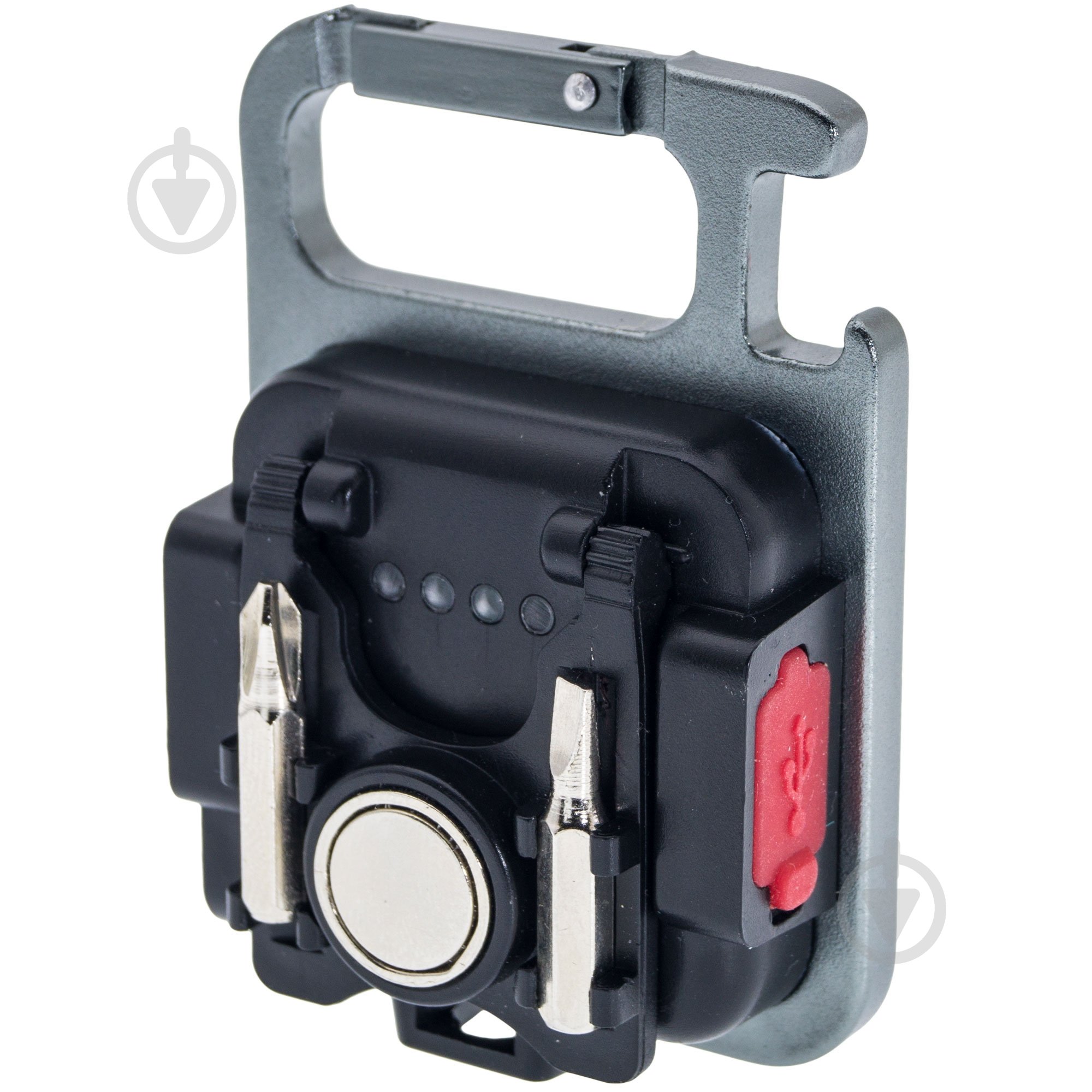 Брелок-фонарик Westinghouse 5W COB LED WF254S red+white light USB-C кабель в к-те 420 Lm черный WF254S-CBH - фото 3