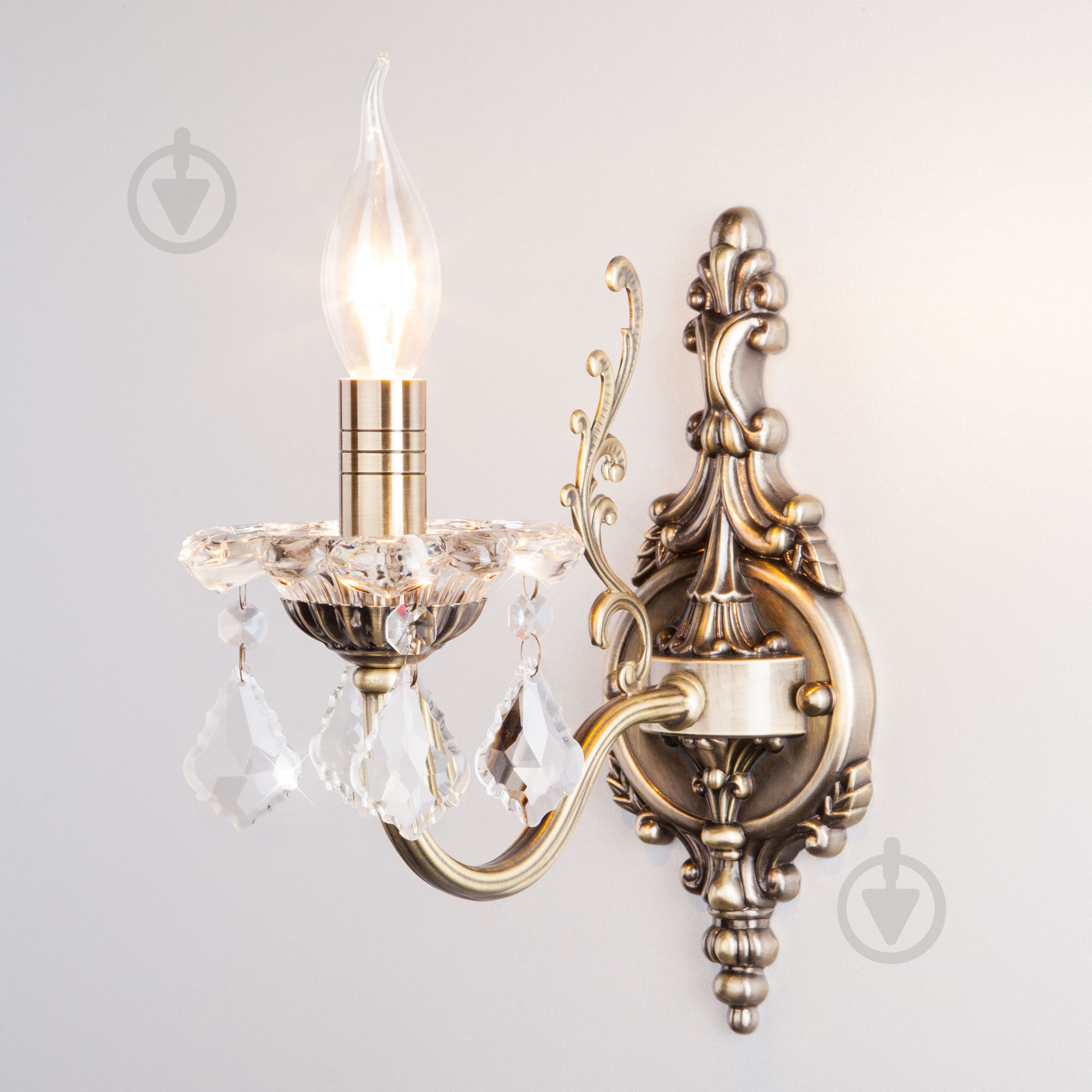 Бра Strotskis Joanna 1x60 Вт E14 античная бронза 3281/1 - фото 1