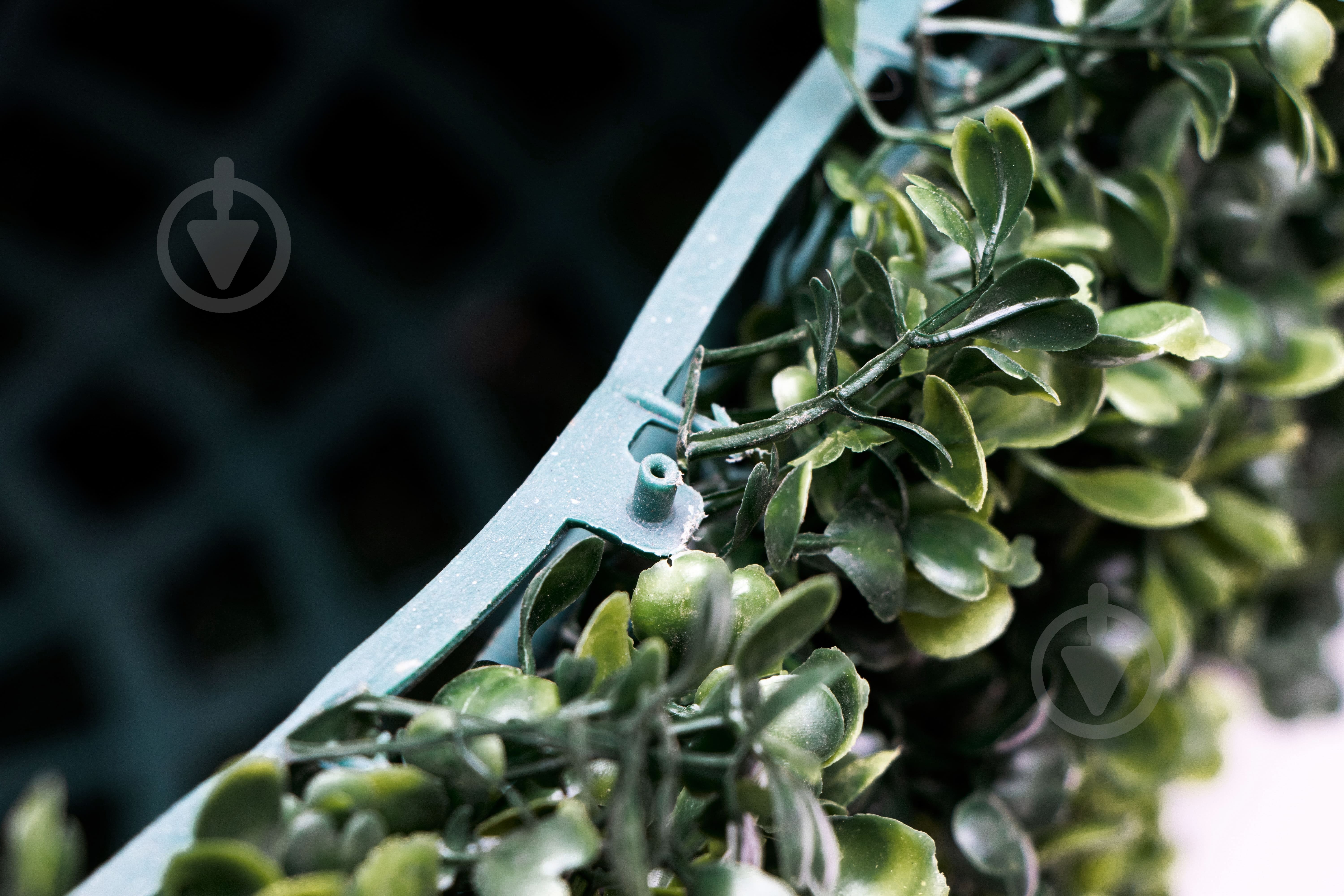 Куля штучний кущ Самшит темно-зеленый 58 см 960255 Девілон - фото 4