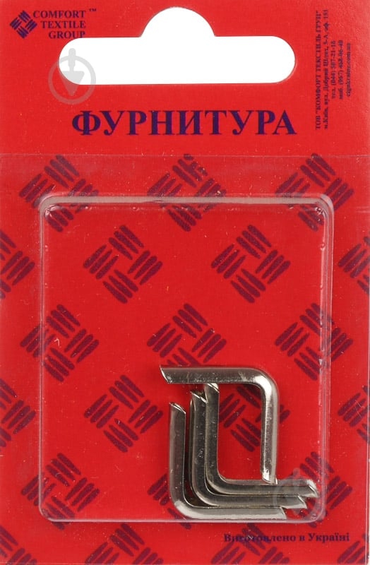 Уголок 15х15 серебро 4 шт. - фото 1