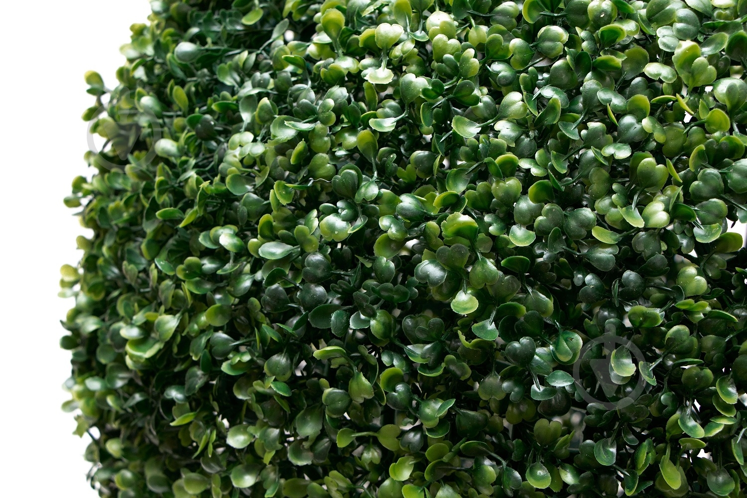 Шар искусственный куст Самшит темно-зеленый 48 см 960262 Девилон - фото 2