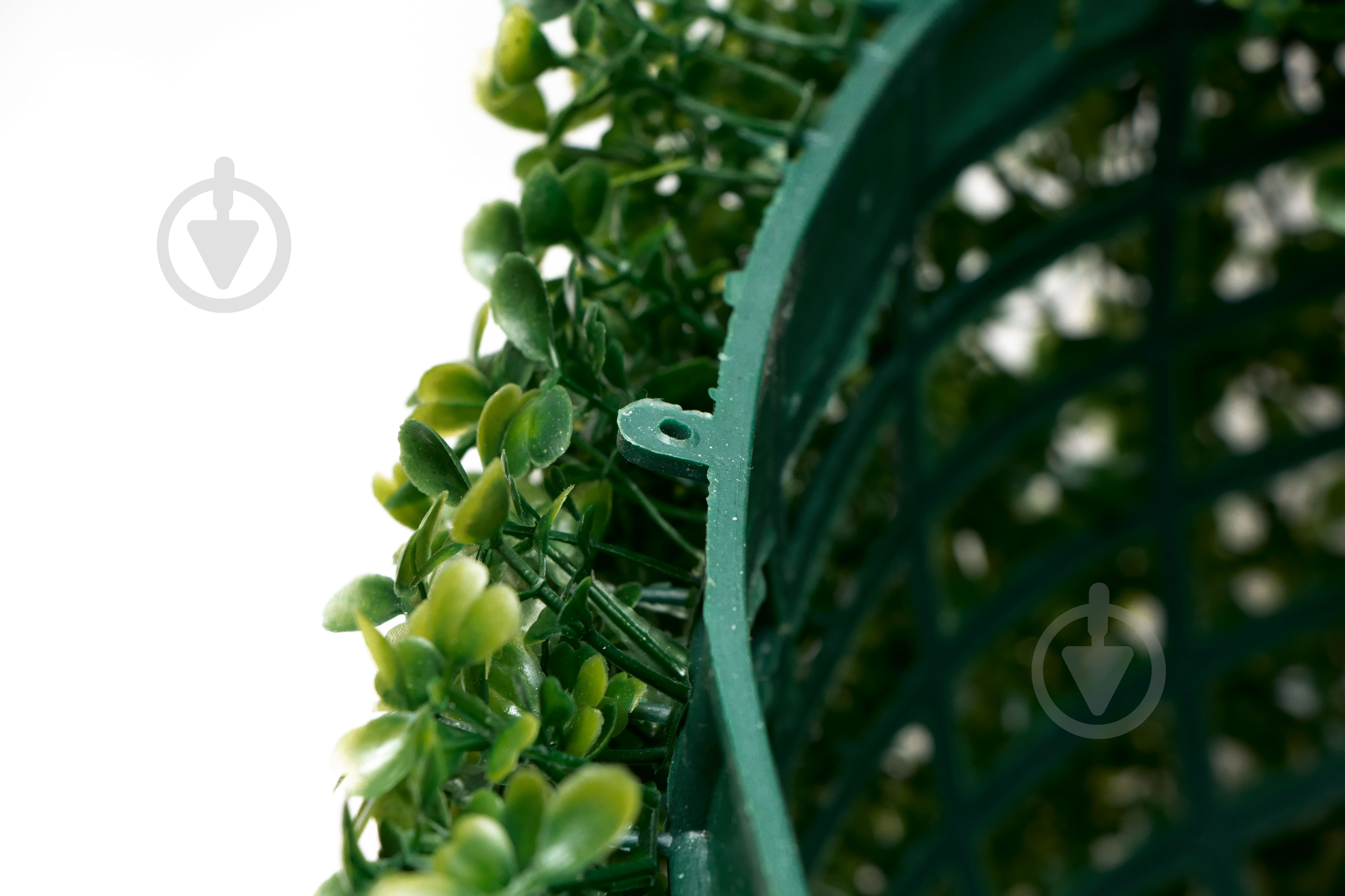 Шар искусственный куст Самшит темно-зеленый 48 см 960262 Девилон - фото 5