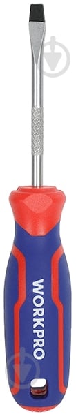 Отвертка WORKPRO SL6.5X100мм CR-V PRO WP221019 - фото 2