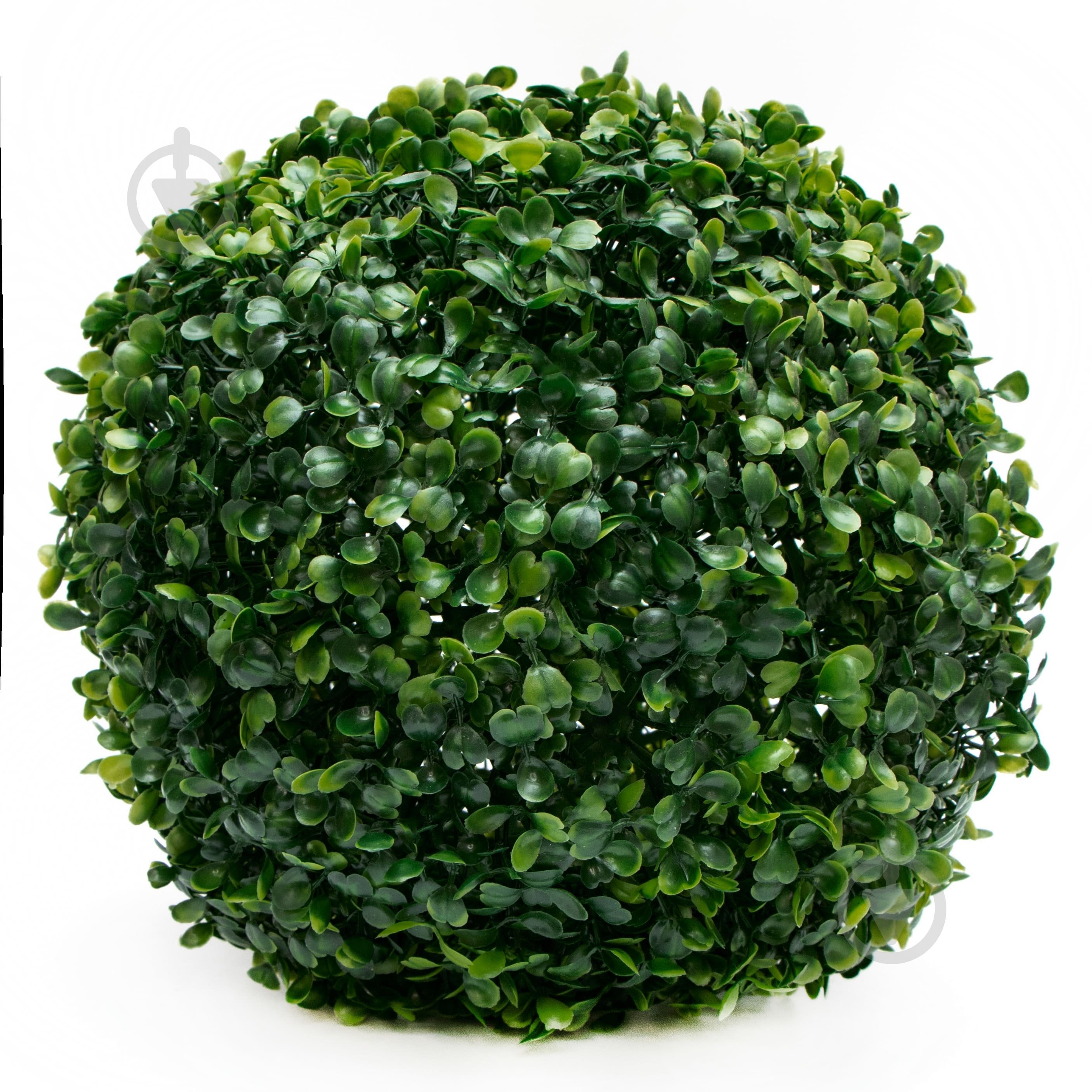 Шар искусственный куст Самшит темно-зеленый 28 см 960286 Девилон - фото 1 Шар искусственный куст Самшит темно-зеленый 28 см 960286 Девилон - фото 1