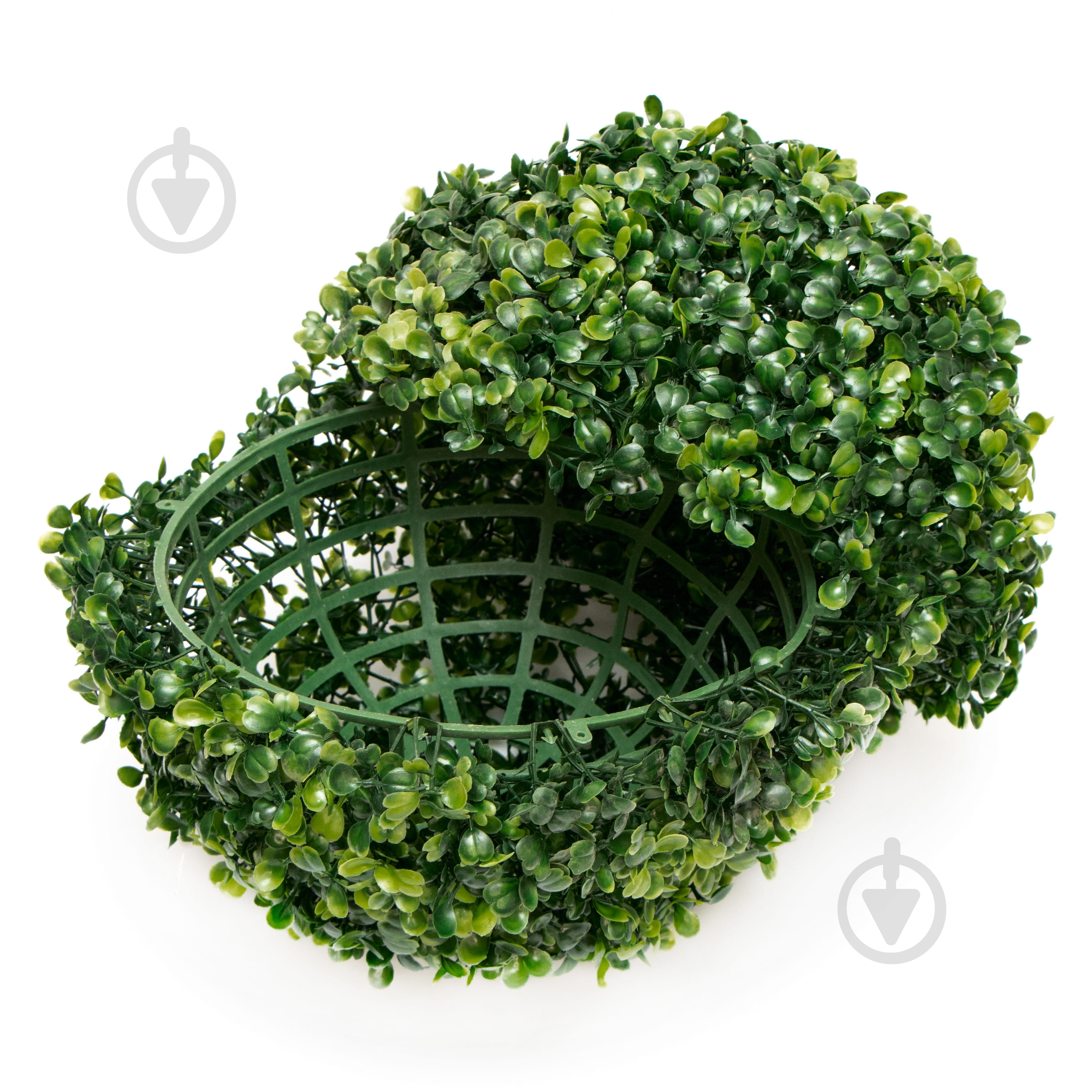 Шар искусственный куст Самшит темно-зеленый 28 см 960286 Девилон - фото 3 Шар искусственный куст Самшит темно-зеленый 28 см 960286 Девилон - фото 3