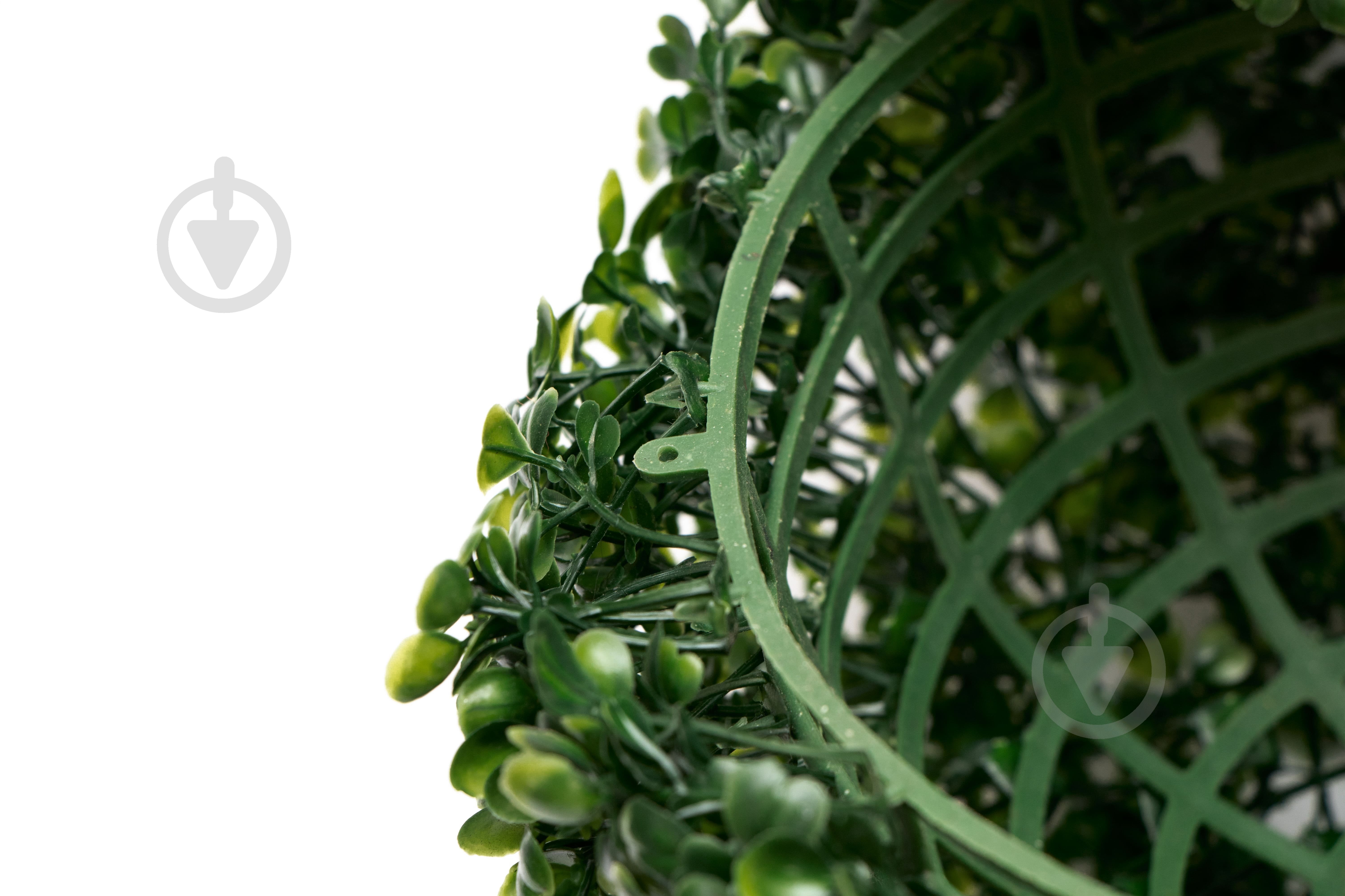 Шар искусственный куст Самшит темно-зеленый 28 см 960286 Девилон - фото 5 Шар искусственный куст Самшит темно-зеленый 28 см 960286 Девилон - фото 5