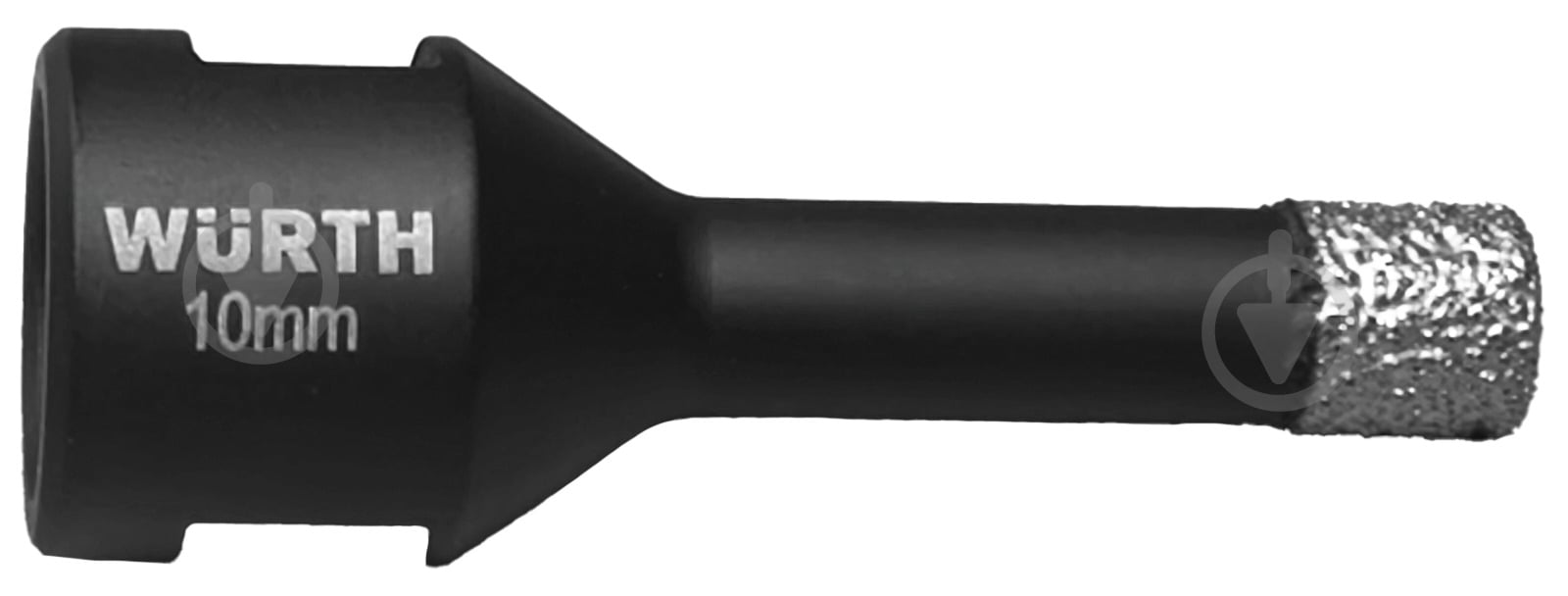 Коронка алмазная WURTH HARD CERAMIC 10 мм М14 1457440010 - фото 1