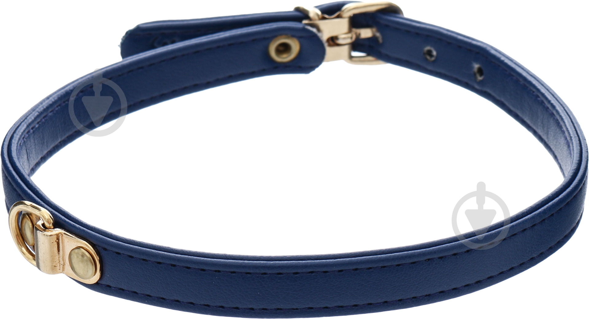 Ошейник Camon 1x32-39 см синий - фото 1