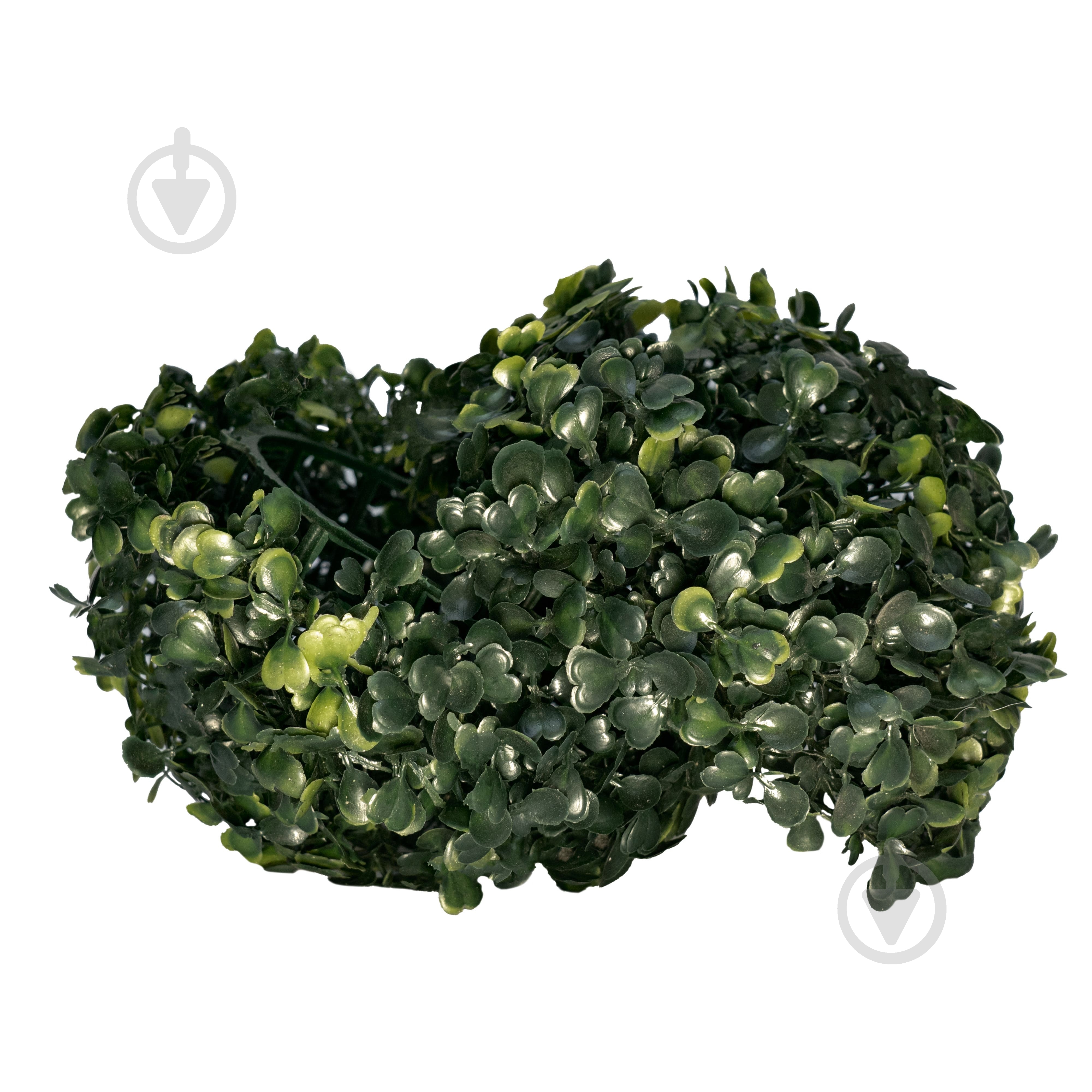 Шар искусственный куст Самшит темно-зеленый 18 см 960309 Девилон - фото 3