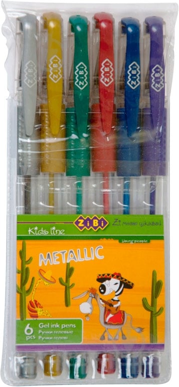 Набор ручек ZiBi METALLIC (ZB.2203-99) - фото 1 Набор ручек ZiBi METALLIC (ZB.2203-99) - фото 1