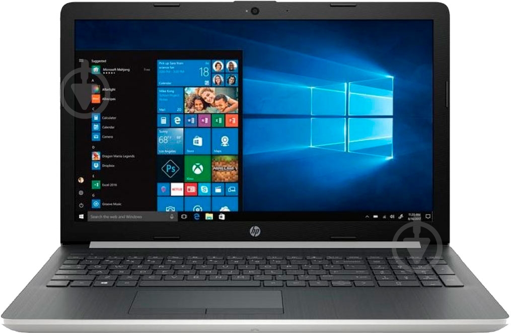 Ноутбук HP 15-db1083ur 15,6" (7NF68EA_) silver - фото 1 Ноутбук HP 15-db1083ur 15,6" (7NF68EA_) silver - фото 1