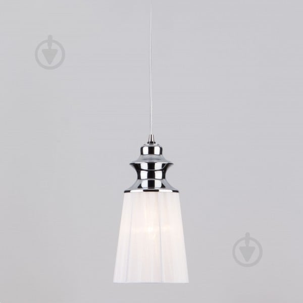 Підвіс Strotskis Varadero 1x40 Вт E14 хром/білий 50014/1 - фото 3 Підвіс Strotskis Varadero 1x40 Вт E14 хром/білий 50014/1 - фото 3