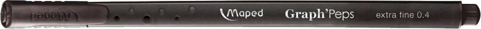 Лайнер Maped Graph Peps 0.4 мм чорный MP.749111 - фото 1 Лайнер Maped Graph Peps 0.4 мм чорный MP.749111 - фото 1