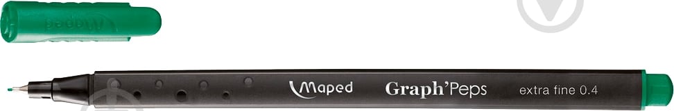 Лайнер Maped Graph Peps 0.4 мм зеленый MP.749113 - фото 2 Лайнер Maped Graph Peps 0.4 мм зеленый MP.749113 - фото 2