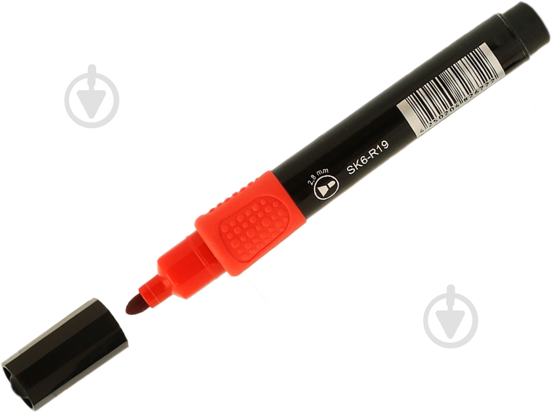 Маркер перманентный Skiper Vision 2 мм 360386 красный - фото 1