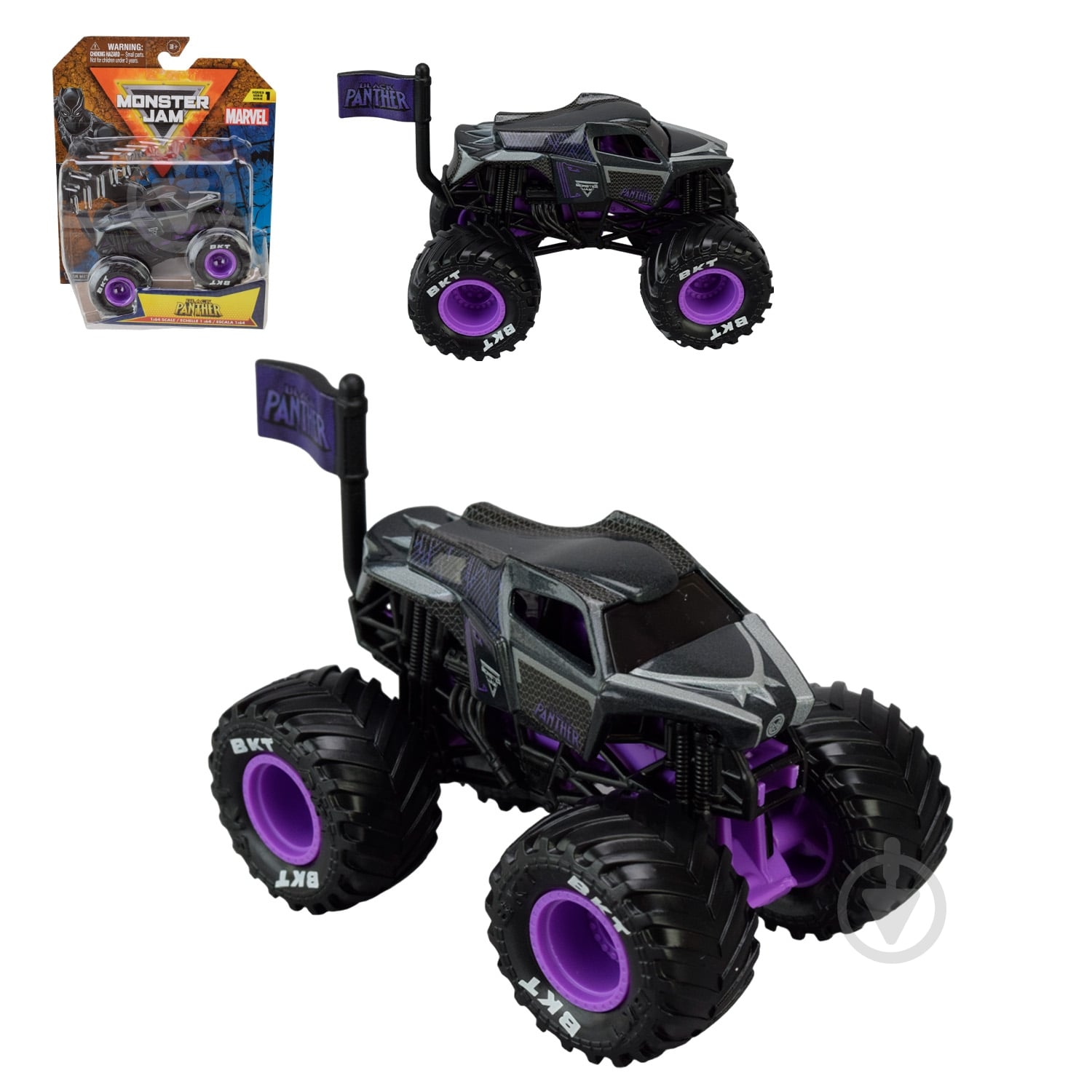 Машинка Shantou Monster Jam 1:64 6069960 - фото 7