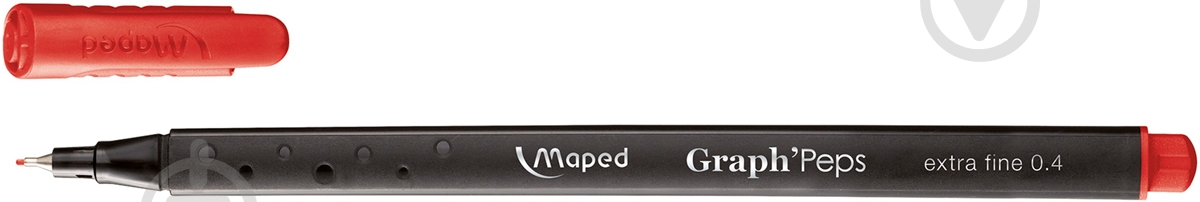 Лайнер Maped Graph Peps 0.4 мм красный - фото 2 Лайнер Maped Graph Peps 0.4 мм красный - фото 2