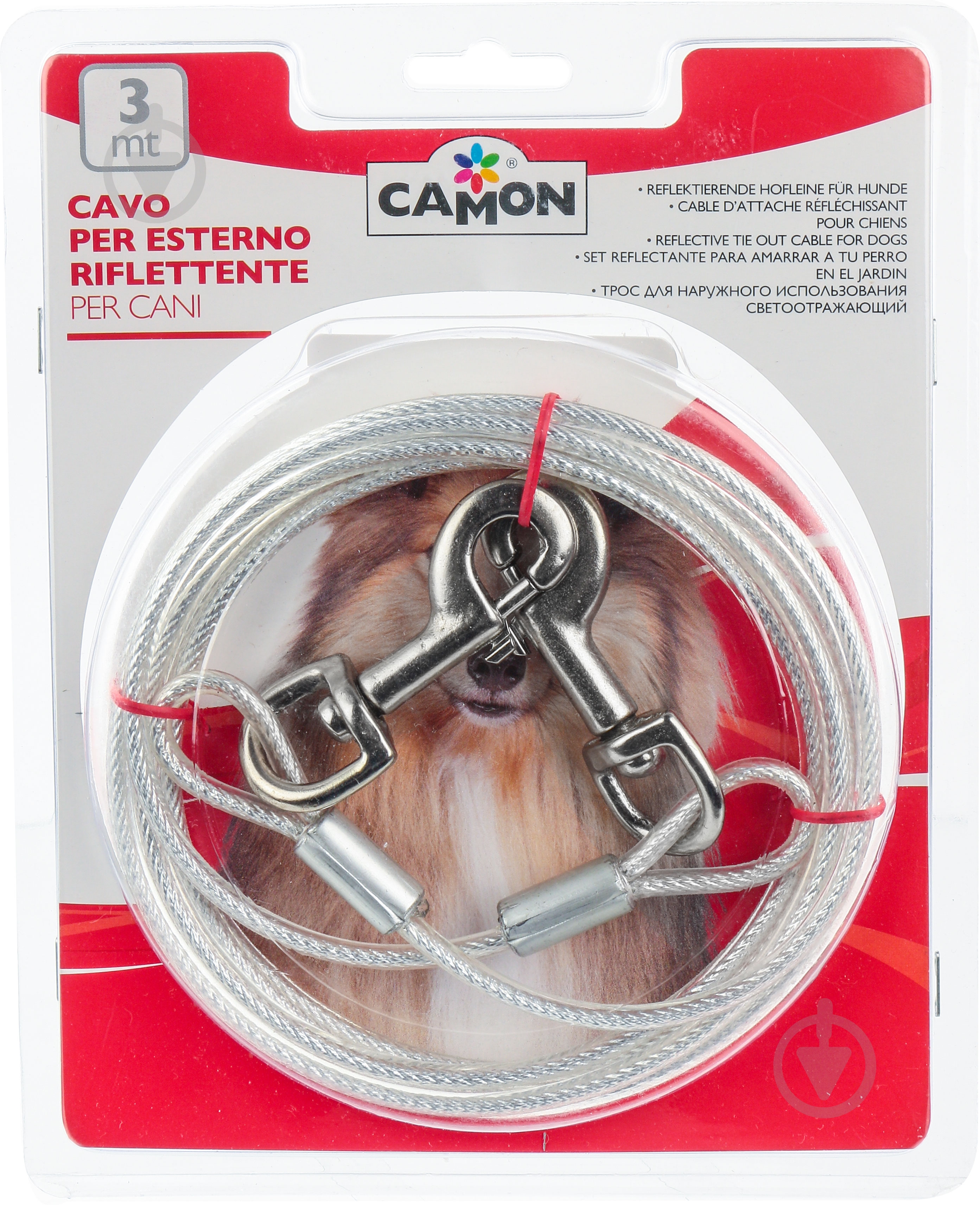 Трос Camon светоотражающий 3 м - фото 2