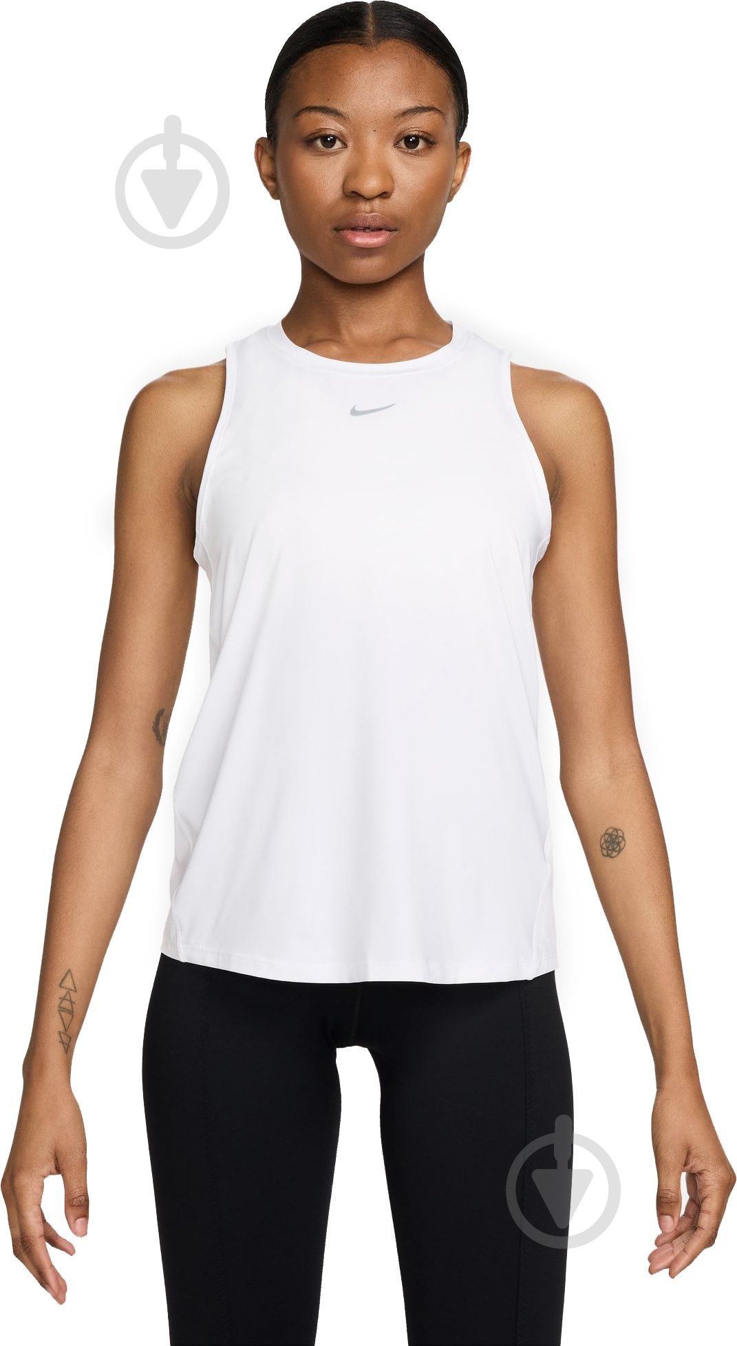 Майка Nike NK ONE CLASSIC DF TANK FN2808-100 р.L белый - фото 1