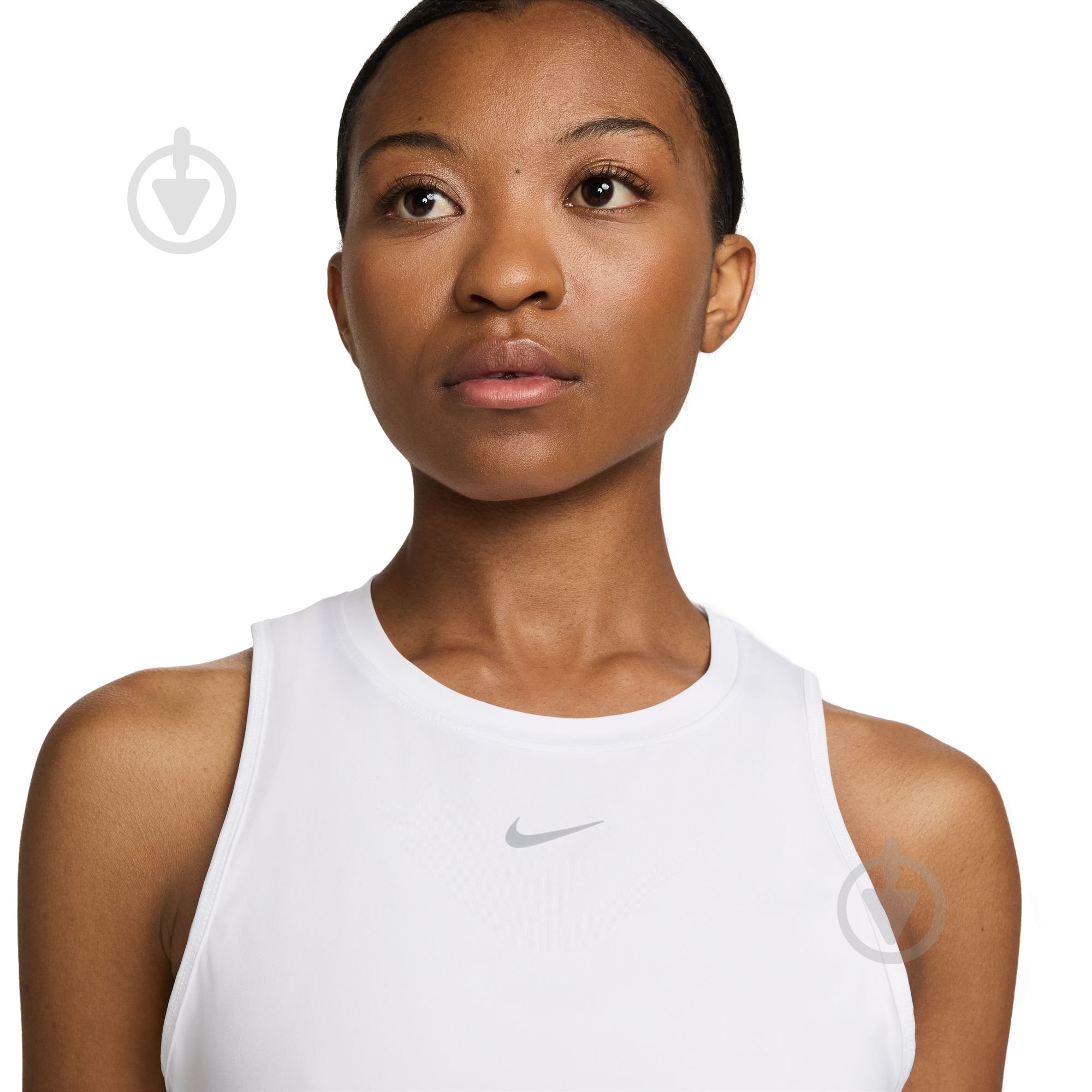 Майка Nike NK ONE CLASSIC DF TANK FN2808-100 р.L белый - фото 3