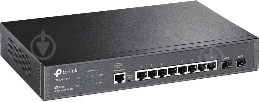 Коммутатор TP-Link T2500G-10TS - фото 2
