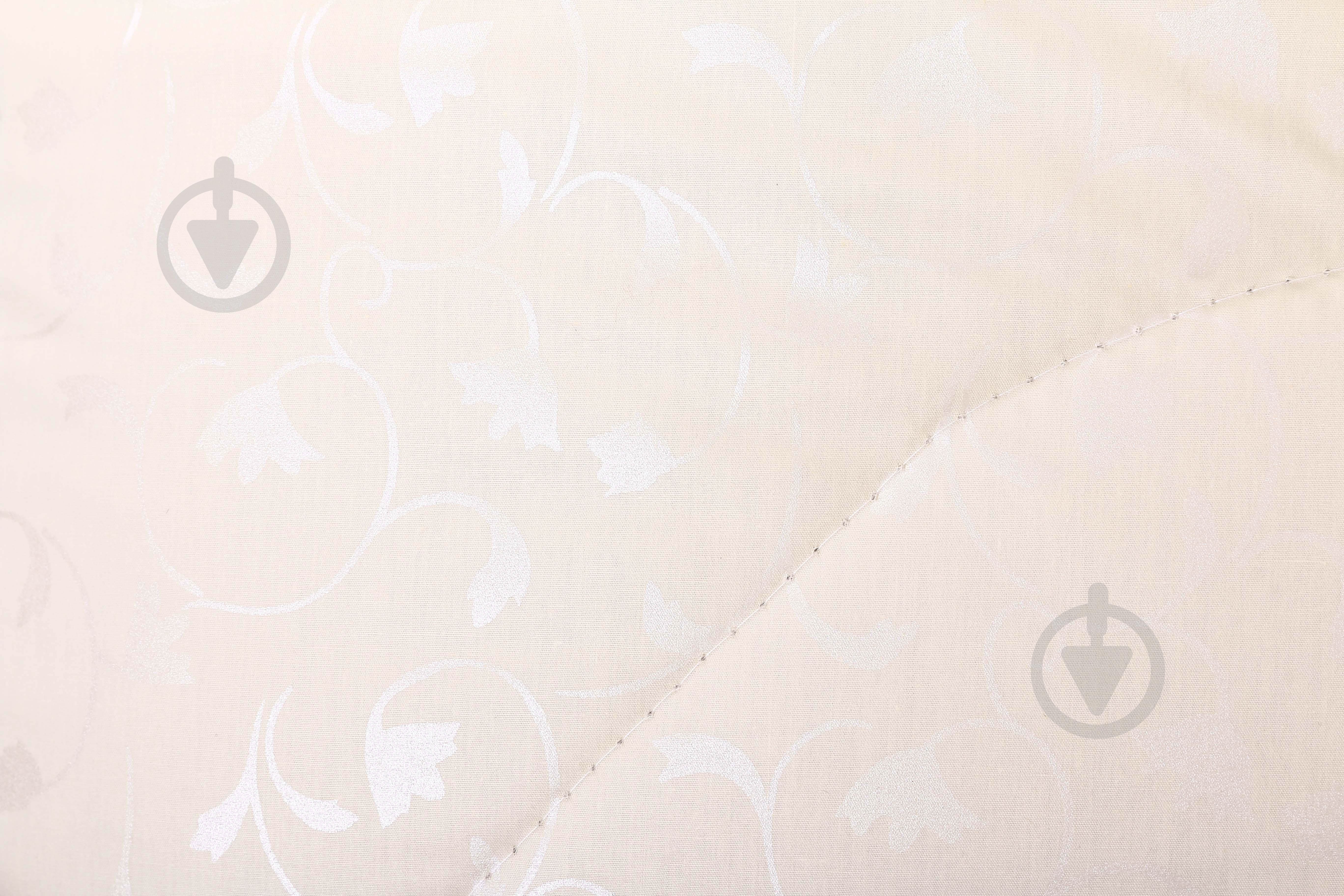 Одеяло верблюжа стеганая 190x205 см Ярослав бежевый - фото 5