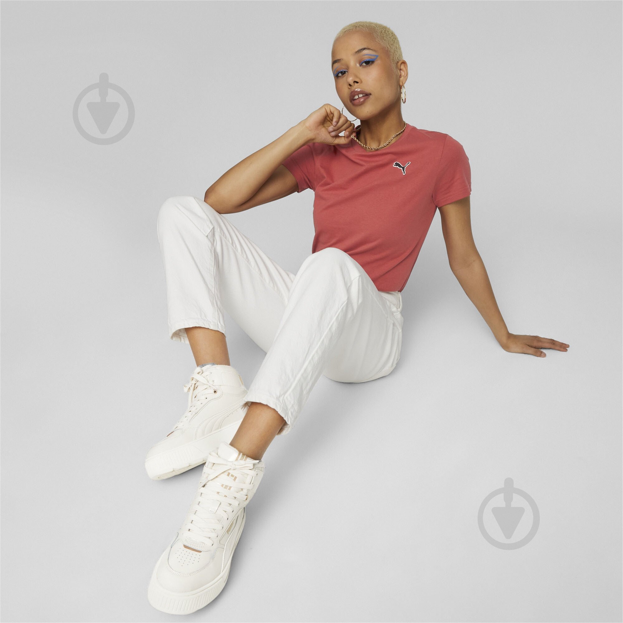 Футболка Puma BETTER ESSENTIALS TEE ASTRO RED 67598621 р.XS красный - фото 4