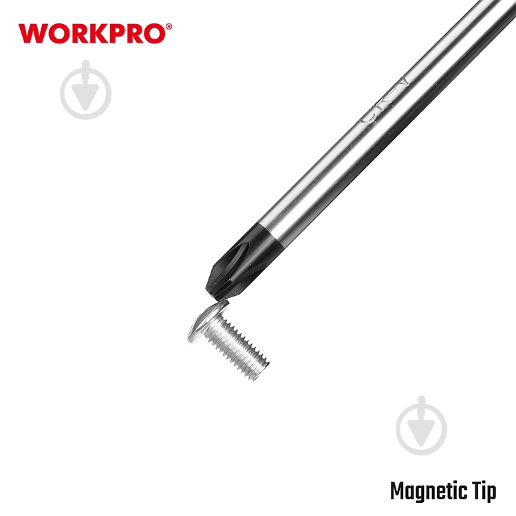 Отвертка WORKPRO PH3x150 мм CR-V PRO WP221032 - фото 6 Отвертка WORKPRO PH3x150 мм CR-V PRO WP221032 - фото 6