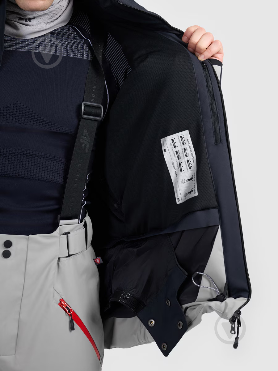 Куртка 4F TECHNICAL JACKET M0997 4FWAW25TTJAM0997-20S р.S - фото 8 Куртка 4F TECHNICAL JACKET M0997 4FWAW25TTJAM0997-20S р.S - фото 8