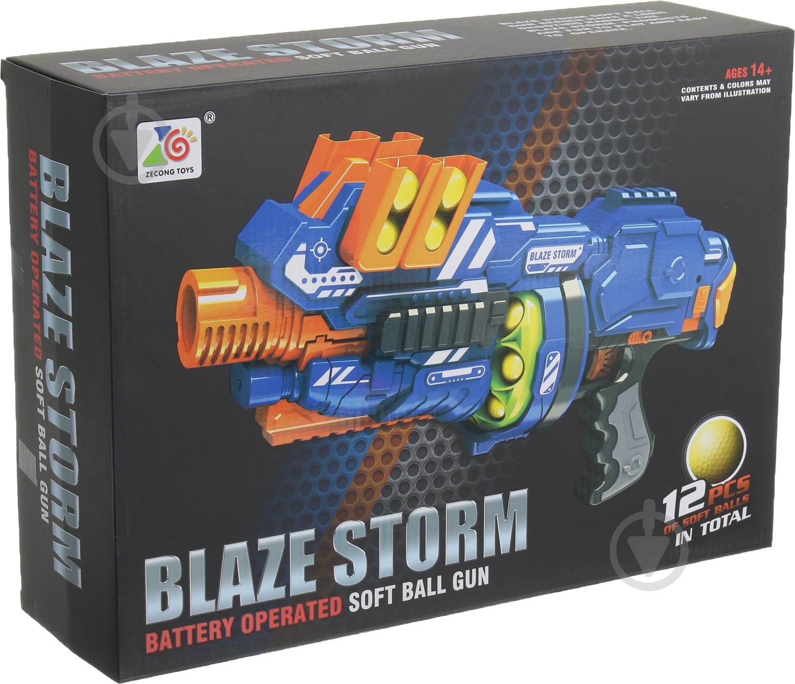 ᐉ Бластер Blaze Storm с электроприводом + 12 пуль ZC7087 • Купить