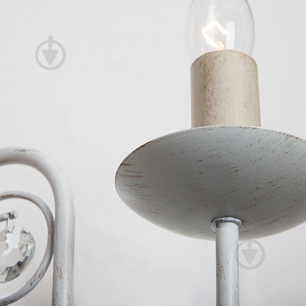 Бра Strotskis Tomas 2x60 Вт E14 бело-золотистый 60018/2 - фото 2