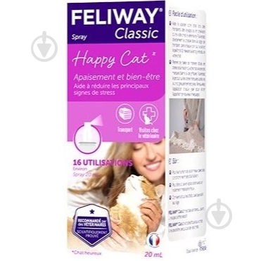 Спрей CEVA Feliway Classic 60 мл - фото 1 Спрей CEVA Feliway Classic 60 мл - фото 1