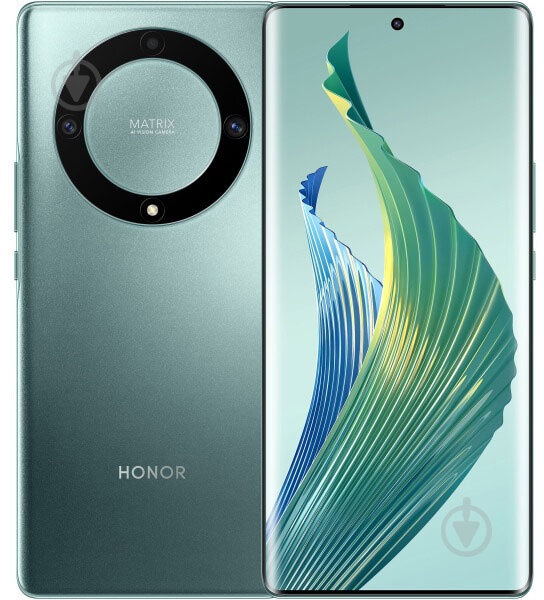Смартфон Honor Magic5 Lite 5G 8/256GB emerald green (997007) - фото 1