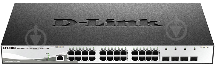 Коммутатор D-Link DGS-1210-28X/ME - фото 1 Коммутатор D-Link DGS-1210-28X/ME - фото 1
