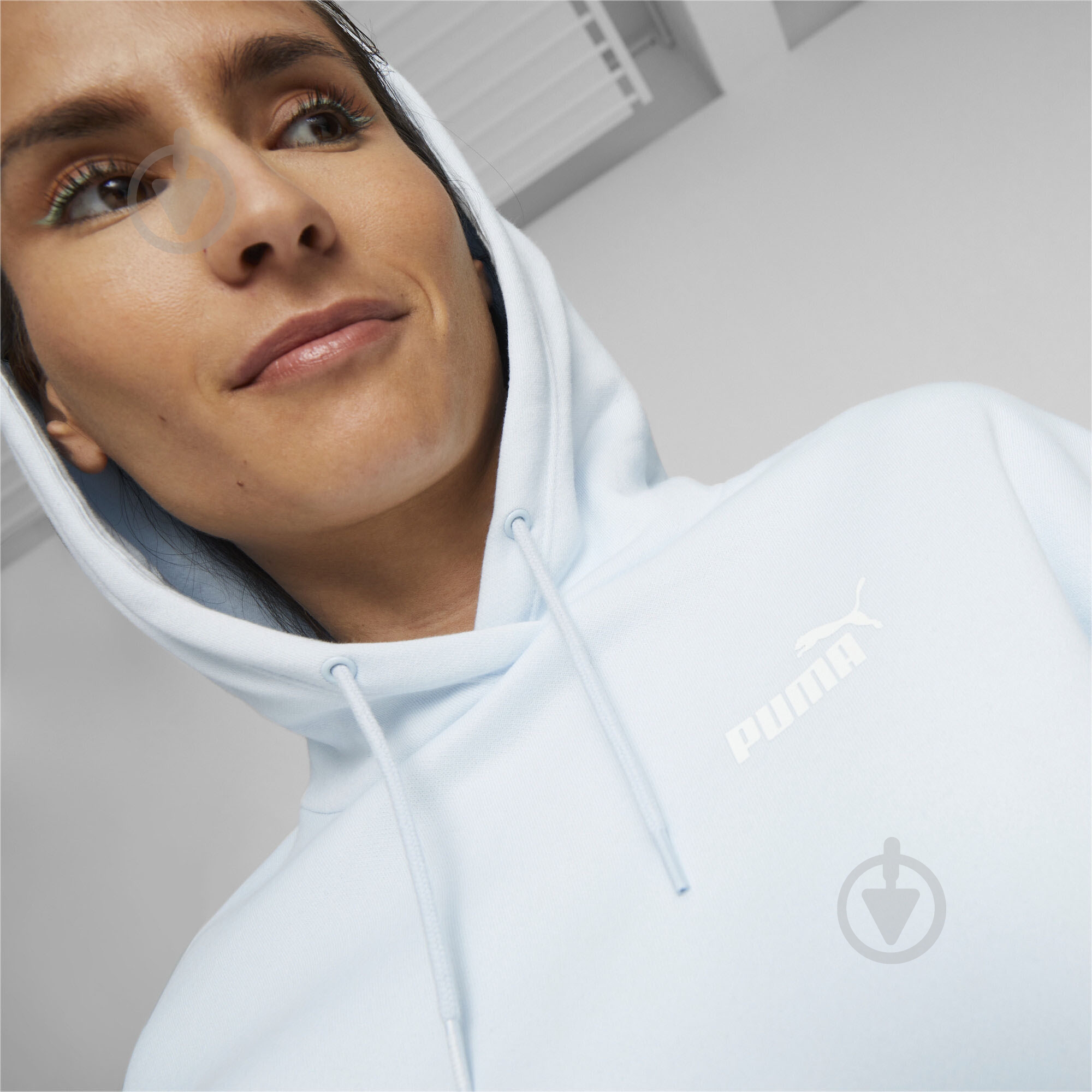 Джемпер Puma ESS TAPE HOODIE FL 67599669 р.M голубой - фото 5