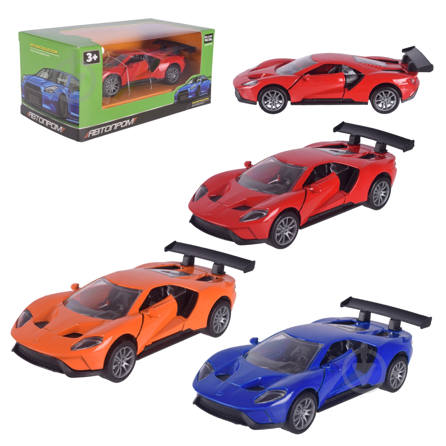 Машинка Автопром 1:32 AP74178 - фото 1