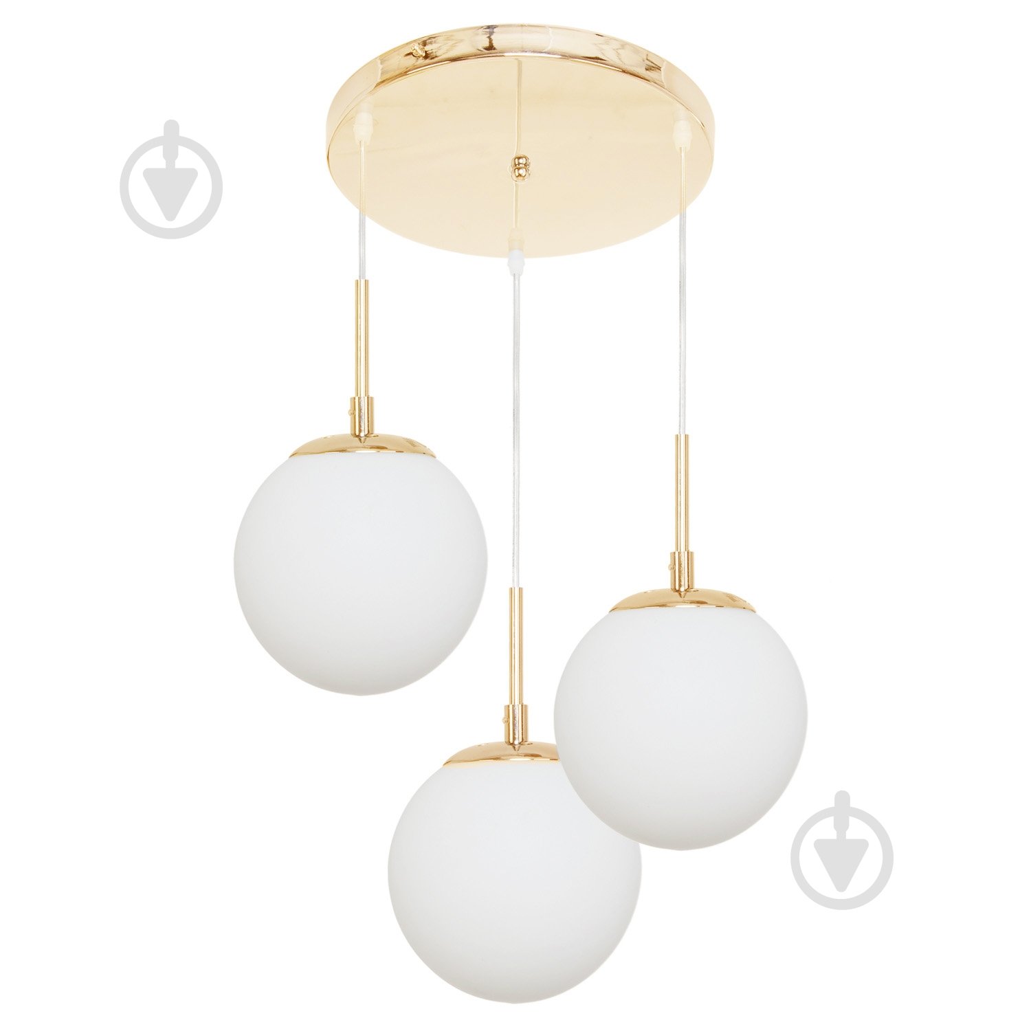 Подвес Focus Light 3x60 Вт /E27 золото S0195-3 - фото 1