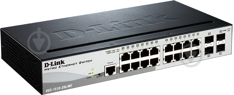 Коммутатор D-Link DGS-1510-20L/ME - фото 2