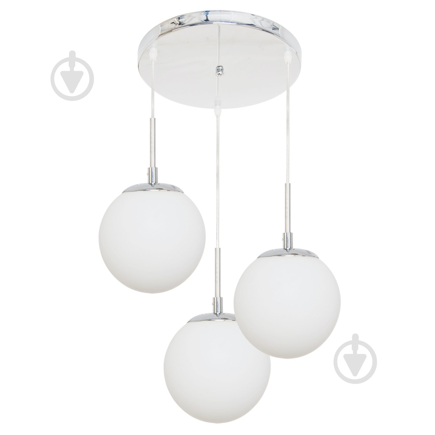 Подвес Focus Light 3x60 Вт E27 хром S0195-3 - фото 1