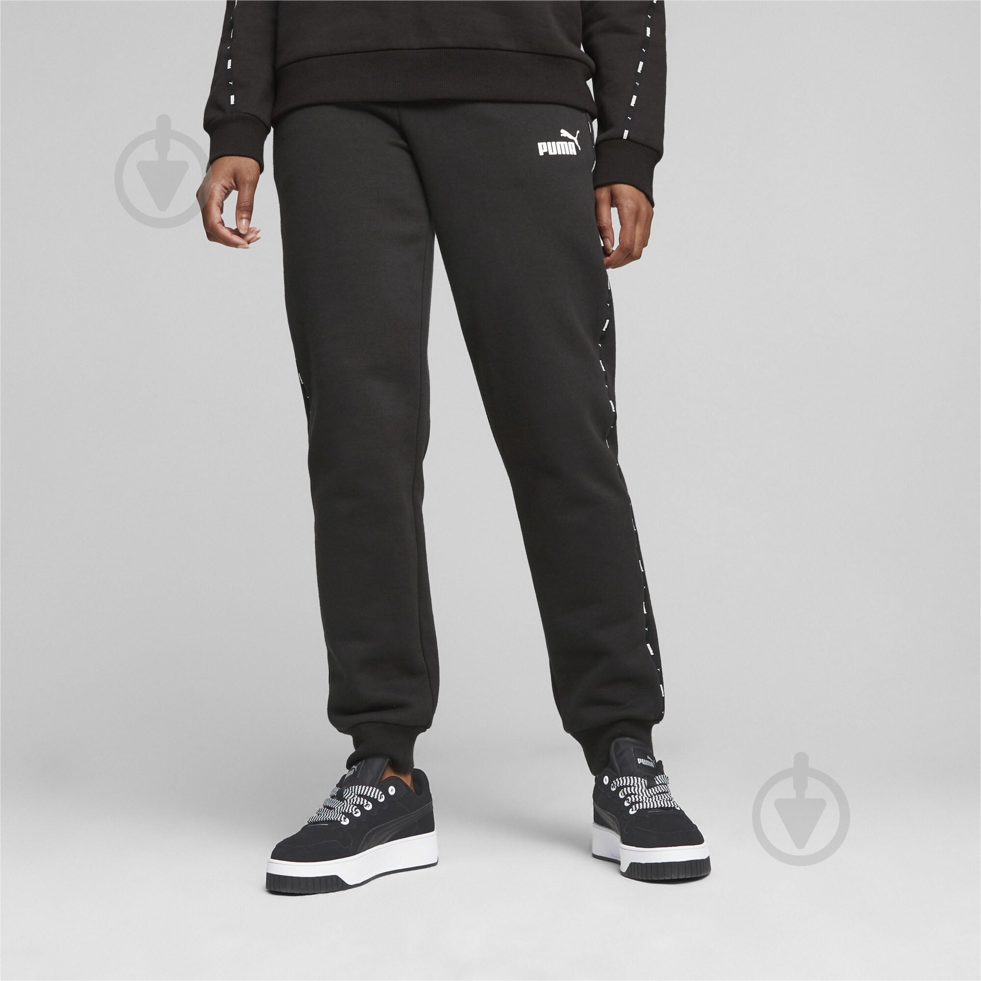 Брюки Puma ESS TAPE SWEATPANTS FL CL 67599901 р. M черный - фото 3
