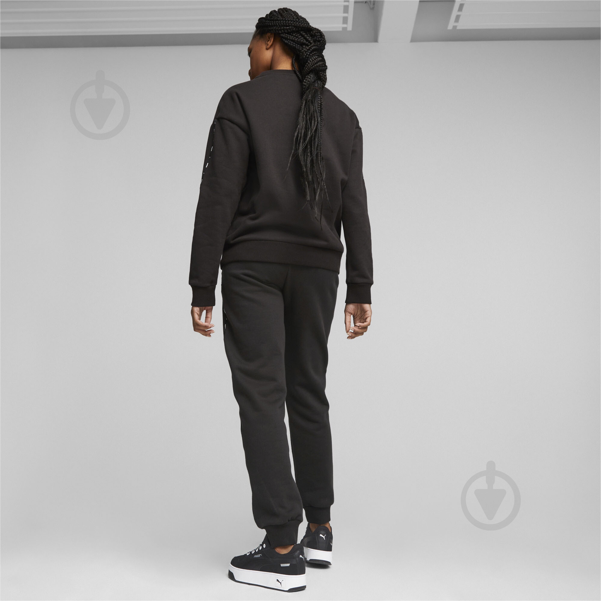Брюки Puma ESS TAPE SWEATPANTS FL CL 67599901 р. M черный - фото 5