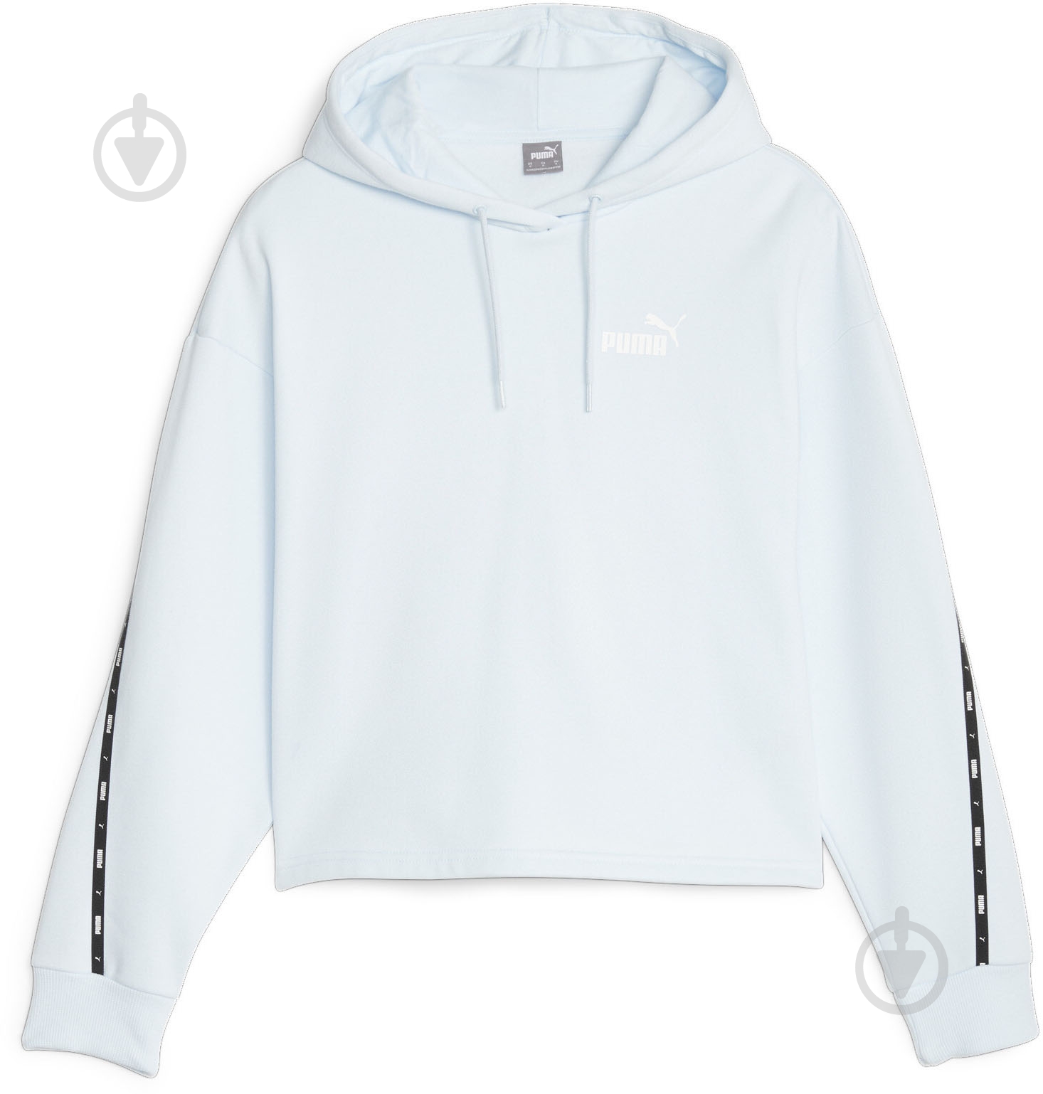Джемпер Puma ESS TAPE HOODIE FL 67599669 р.L голубой - фото 1