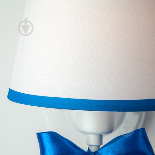 Бра Strotskis Terry 1x40 Вт E14 сине-белый 60066/1 - фото 5