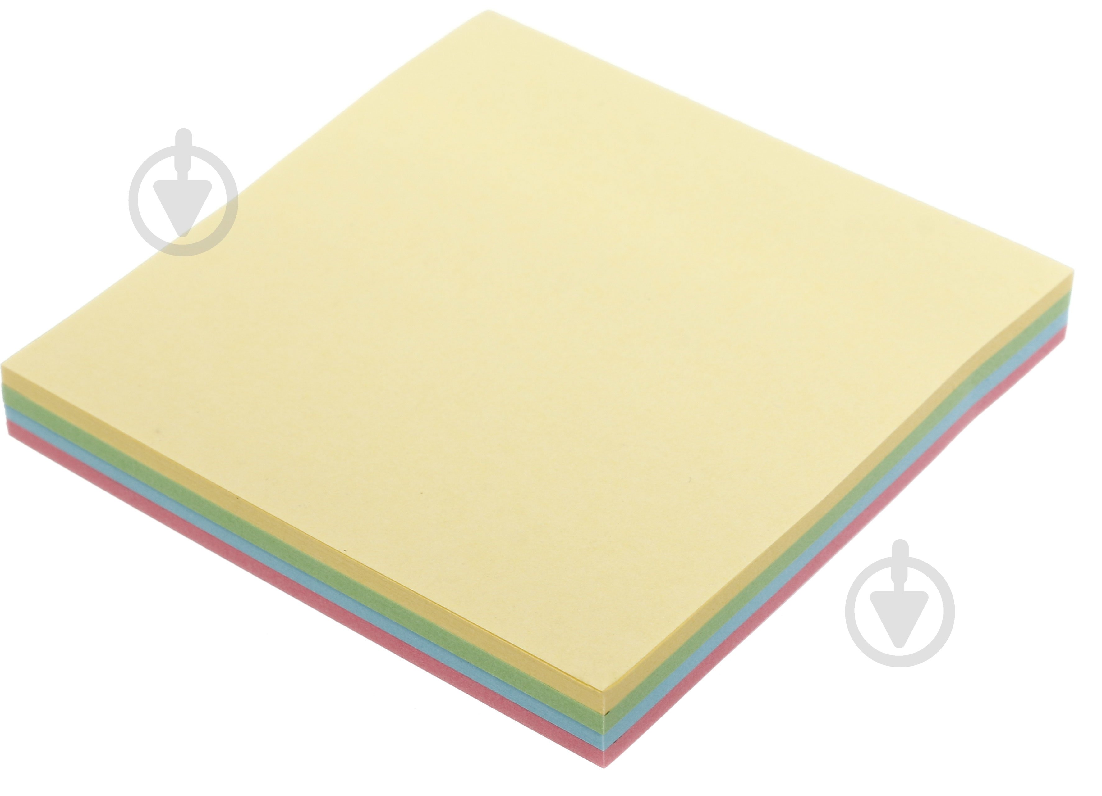 Блок бумаги для заметок с клейким слоем 76х76 мм 100 листов UP! (Underprice) - фото 1 Блок бумаги для заметок с клейким слоем 76х76 мм 100 листов UP! (Underprice) - фото 1