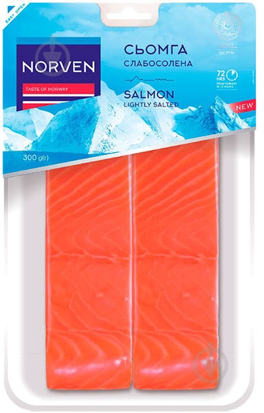 Семга Norven филе 300 г - фото 1 Семга Norven филе 300 г - фото 1