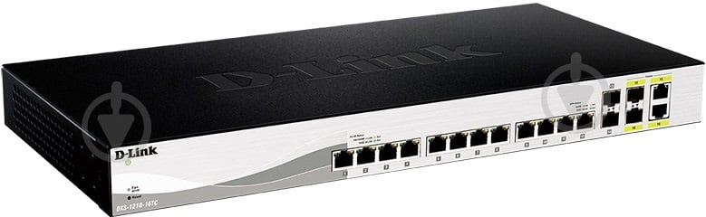 Коммутатор D-Link DXS-1210-16TC - фото 2 Коммутатор D-Link DXS-1210-16TC - фото 2