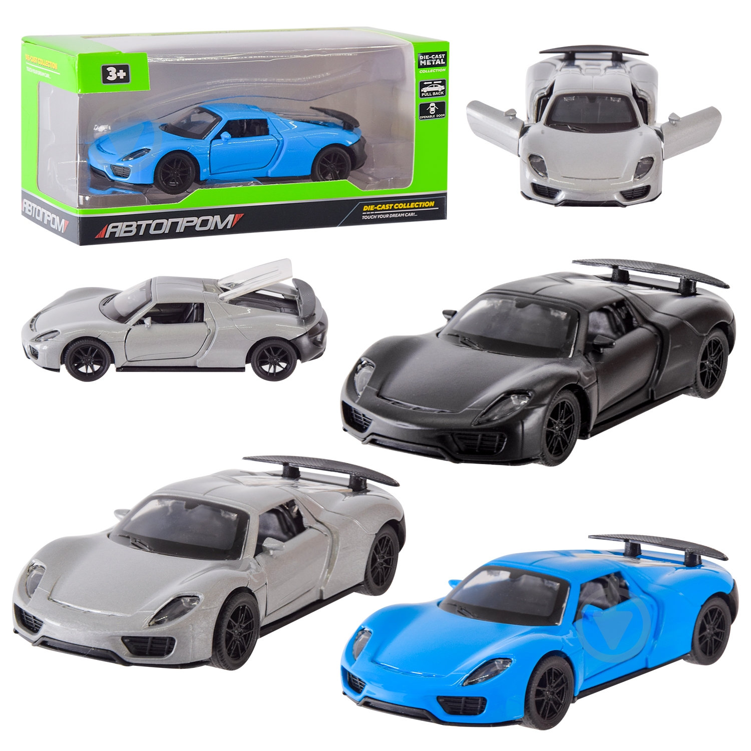 Машинка Автопром 1:32 AP74120 - фото 1 Машинка Автопром 1:32 AP74120 - фото 1