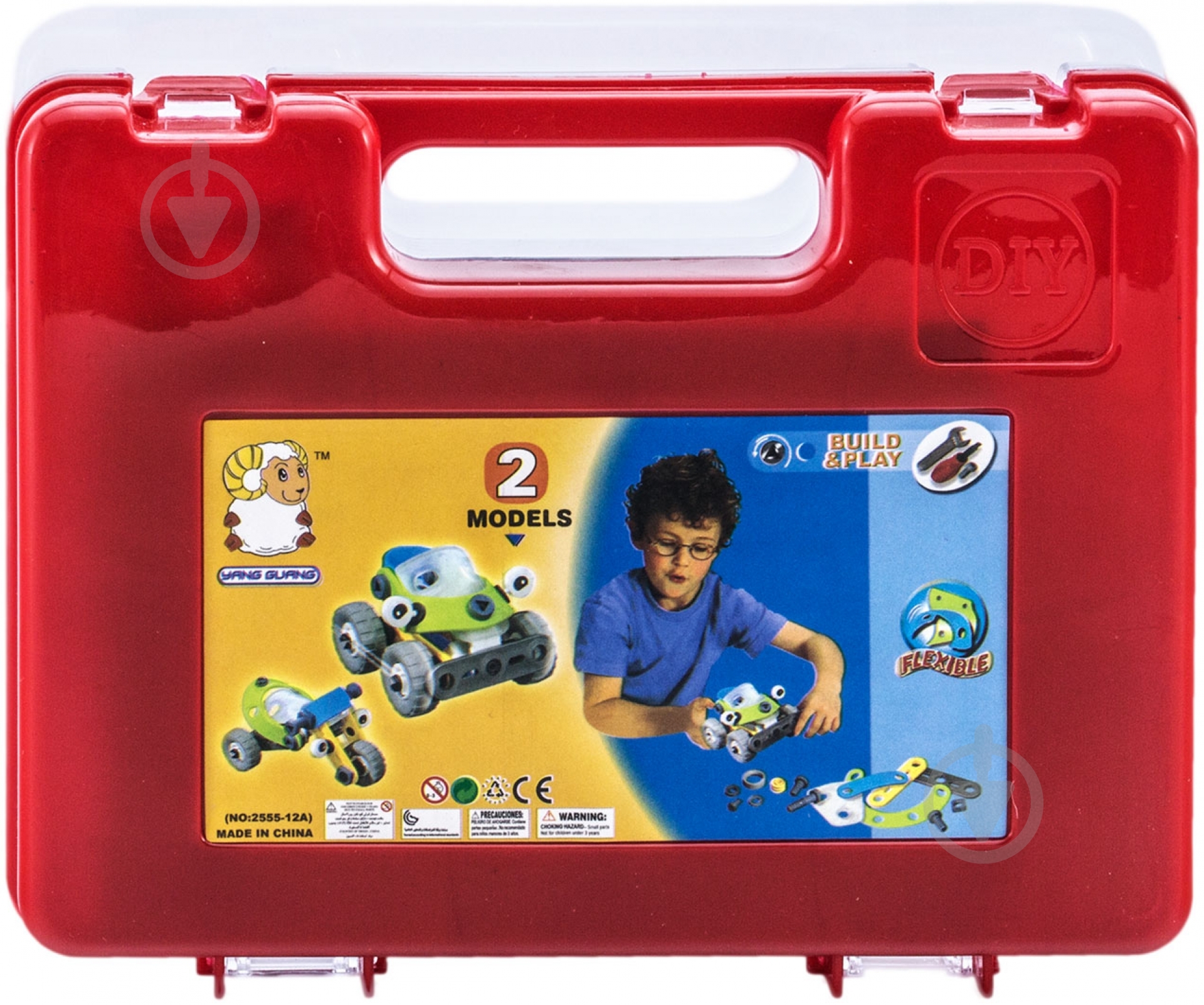 Конструктор Flexible Build & Play 2 модели машин 2555-12A - фото 3
