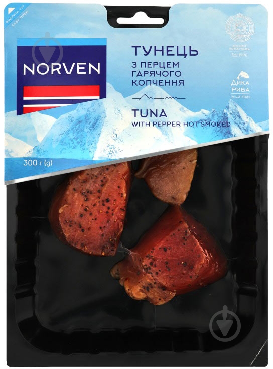 Тунец Norven филе с перцем 300 г - фото 1