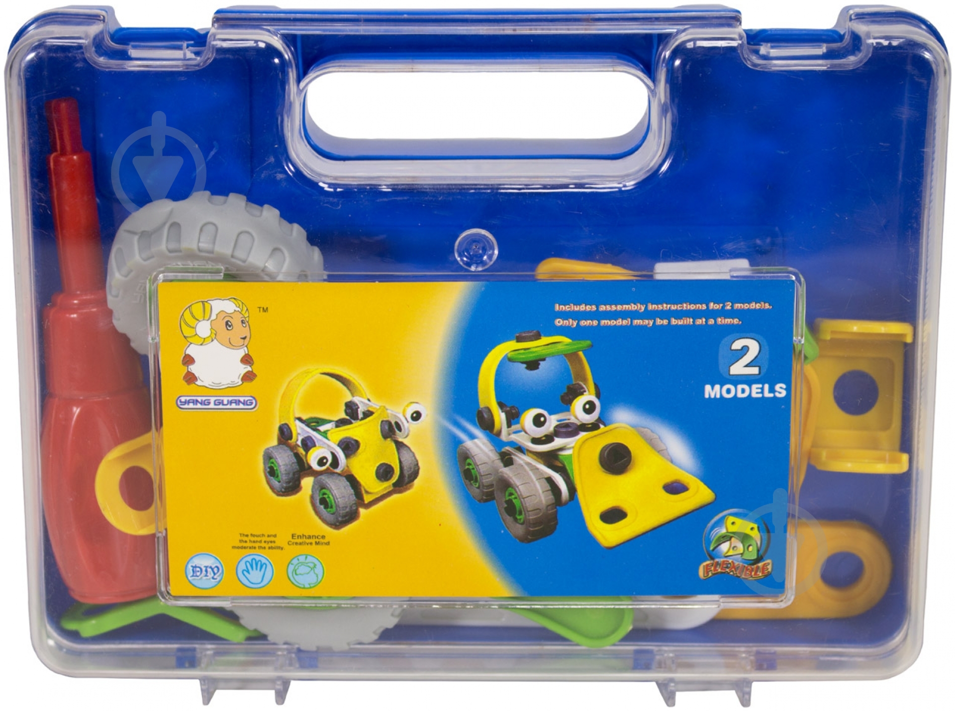 Конструктор Flexible Build & Play 2 моделі машин 2555-10A - фото 1 Конструктор Flexible Build & Play 2 моделі машин 2555-10A - фото 1